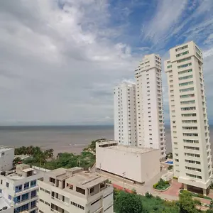 Apartamento Hermoso Apartamento Con Vista Al Mar Rodadero White 1005, Gaira